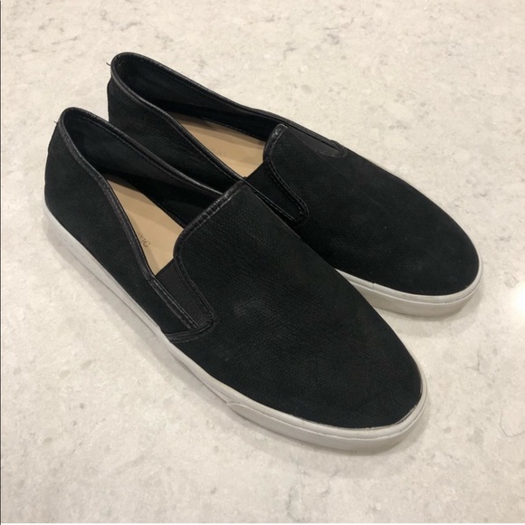 Banana Republic Brenna Black Slip On Sneakers—10 - Picture 3 of 10